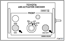 INSPECT HYDRAULIC BRAKE BOOSTER OPERATION