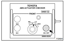 INSPECT HYDRAULIC BRAKE BOOSTER OPERATION