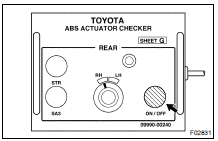 INSPECT HYDRAULIC BRAKE BOOSTER OPERATION