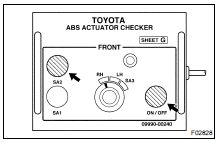 INSPECT HYDRAULIC BRAKE BOOSTER OPERATION