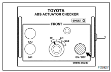 INSPECT HYDRAULIC BRAKE BOOSTER OPERATION