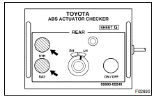 INSPECT HYDRAULIC BRAKE BOOSTER OPERATION