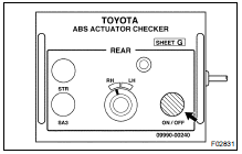 INSPECT HYDRAULIC BRAKE BOOSTER OPERATION