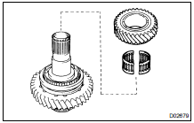 REMOVE HIGH SPEED OUTPUT GEAR