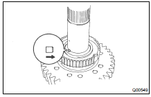 INSTALL HIGH SPEED OUTPUT GEAR BUSHING