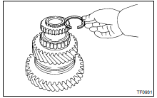  INSTALL SNAP RING