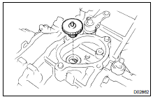 INSTALL OUTPUT GEAR TO FRONT CASE