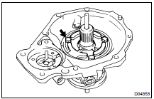 REMOVE OIL PUMP PLATE