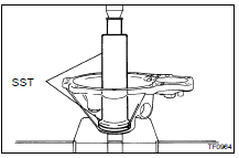 INSTALL BALL BEARING