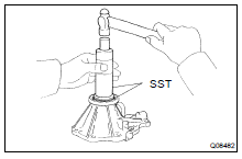 INSTALL DUST DEFLECTOR