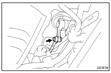 DISCONNECT TRANSFER SHIFT LEVER ROD ASSEMBLY