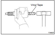 REMOVE CONTROL VALVE ASSEMBLY