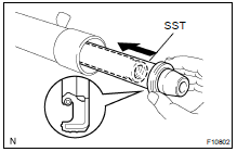 INSTALL OIL SEAL