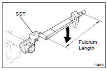 INSTALL SPACER AND CYLINDER END STOPPER