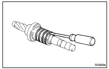 IF NECESSARY, REPLACE TEFLON RINGS