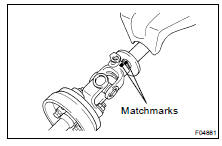 INSTALL INTERMEDIATE SHAFT ASSEMBLY