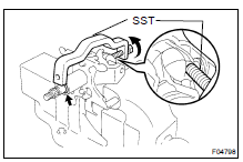 INSTALL MAIN SHAFT ASSEMBLY