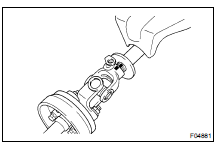  INSTALL INTERMEDIATE SHAFT ASSEMBLY