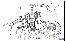 REMOVE SIDE BEARINGS