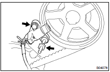 INSTALL CAMSHAFT POSITION SENSOR