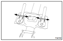 REMOVE 2 ENERGY ABSORBING PLATES