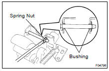 REMOVE TILT LEVER