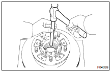 REMOVE BEARING OUTER RACES