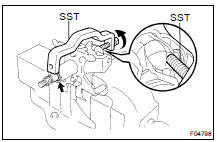  REMOVE MAIN SHAFT ASSEMBLY