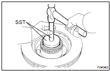  INSTALL BEARING OUTER RACES