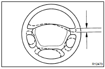  CHECK STEERING WHEEL FREEPLAY