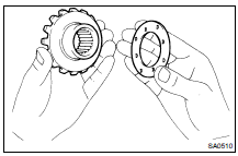 MEASURE SIDE GEAR BACKLASH