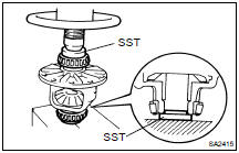 INSTALL SIDE BEARINGS