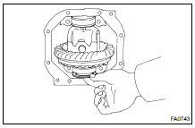 ADJUST RING GEAR BACKLASH