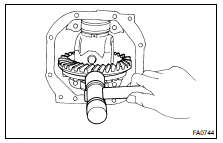 ADJUST RING GEAR BACKLASH