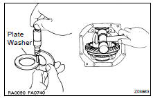 ADJUST SIDE BEARING PRELOAD