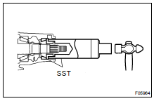 INSTALL REAR BEARING OUTER RACE