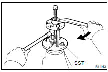 INSTALL COMPANION FLANGE