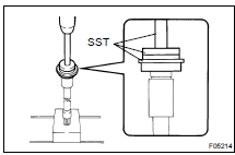 INSTALL SIDE GEAR BEARING