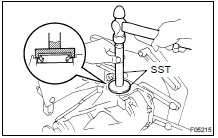 INSTALL SIDE GEAR SHAFT OIL SEALS