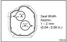 INSTALL DIFFERENTIAL CARRIER COVER