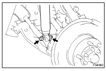  REMOVE SHOCK ABSORBER