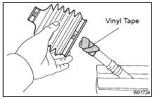 INSTALL OUTBOARD JOINT BOOT AND CLAMPS