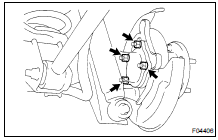 REMOVE AXLE SHAFT ASSEMBLY