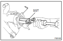 REPLACE OIL SEAL (INNER SIDE)