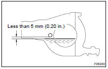 FILL DIFFERENTIAL WITH HYPOID GEAR OIL