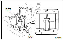  REPLACE NO. 1 BUSHING