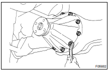 REMOVE DIFFERENTIAL CARRIER ASSEMBLY