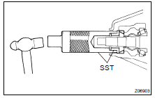 INSTALL BEARING OUTER RACE