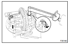 INSTALL ADJUSTING NUT LOCKS