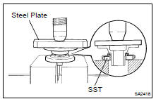  INSTALL DUST DEFLECTOR